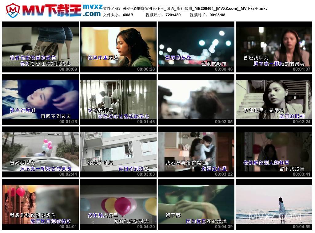 韩少-你却躺在别人怀里_国语_流行歌曲_MB208464